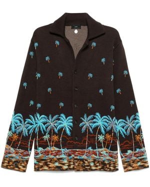 Alanui The Tale Of A Hawaiian Shirt - Black