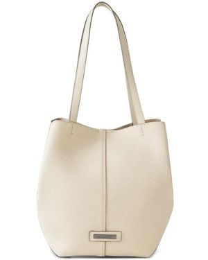 Bogner Neuwies Keiko Grained-Leather Tote Bag - Natural