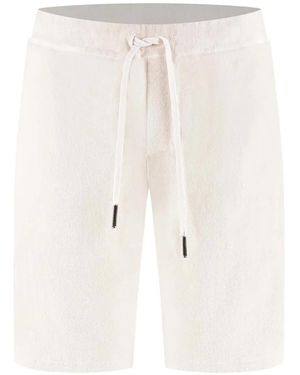 Fedeli Drawstring-Waist Shorts - White