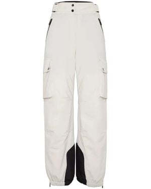 Brunello Cucinelli Beige Polyamide Sweatpants (workout Pants) - White