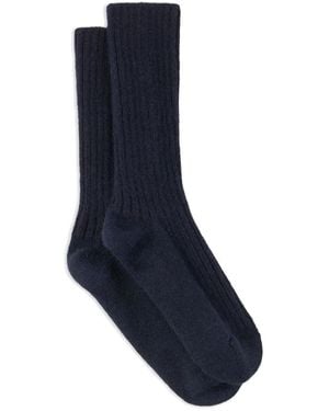 Etro Gerippte Socken - Blau