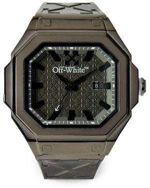 Off-White c/o Virgil Abloh Reloj Alt Facetado De 50.5 Mm - Gris