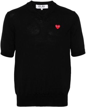 COMME DES GARÇONS PLAY Jumpers - Black