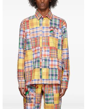 Champion Checked Cotton Shirt - Grey