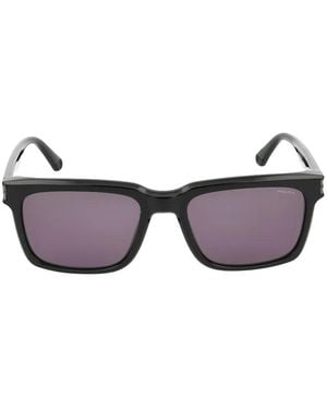 Police Rectangle-Frame Sunglasses - Black
