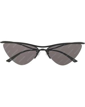 Balenciaga Curve Cat Eye-Frame Sunglasses - Grey