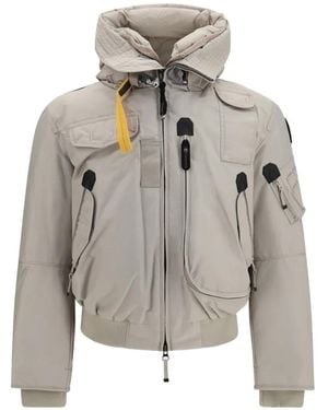 Parajumpers Gobi Hooded-Neck Padded Jacket - Grey