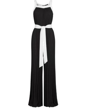 KARL LAGERFELD Mono Largo Plisado - Negro