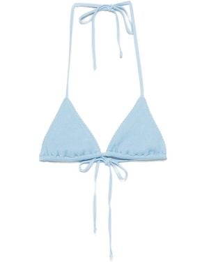 Frankie's Bikinis Nick ビキニトップ - ブルー