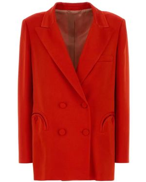 Blazé Milano Everynight Double-Breasted Blazer - Red