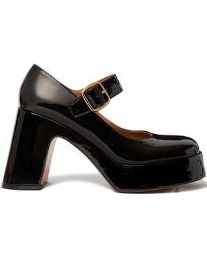 Stella McCartney Escarpins À Boucle - Noir