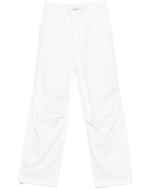 Autry Elasticated-Waist Trousers - White