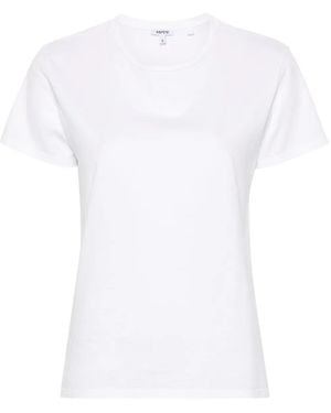 Aspesi Mélange Cotton T-Shirt - White