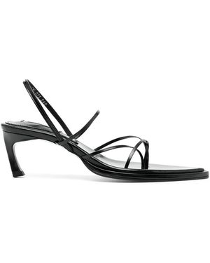Reike Nen Garo 60Mm Leather Slingback Sandals - White