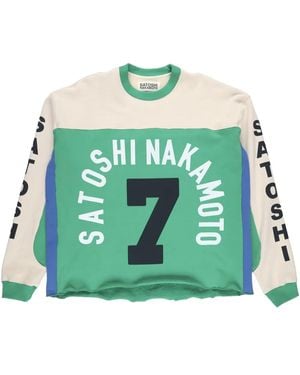 Satoshi Nakamoto Team Usa Racer Sweatshirt - Green