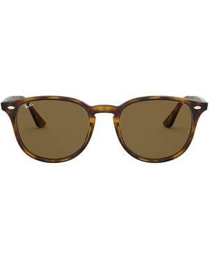 Ray-Ban Rb4259 Round-Frame Sunglasses - Natural