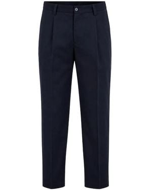Briglia 1949 Portofino Pleated Trousers - Blue