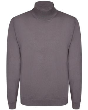 Daniele Fiesoli High-Neck Jumper - Purple