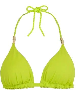 Heidi Klein Top De Bikini Hacienda Reversible - Amarillo