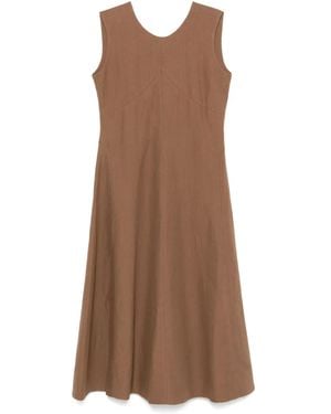 Skall Studio Abito Midi Antonia - Marrone
