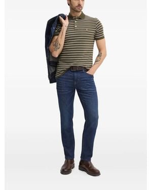 Joop! Mitch Jeans mit Kontrastnähten - Blau