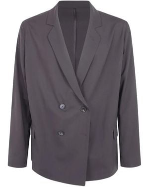 PT Torino Blazer À Boutonnière Croisée - Grey
