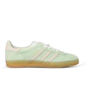 adidas Gazelle Indoor Lace-Up Trainers - Green