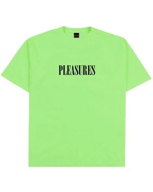 Pleasures Exhibition Short-Sleeve T-Shirt - Green