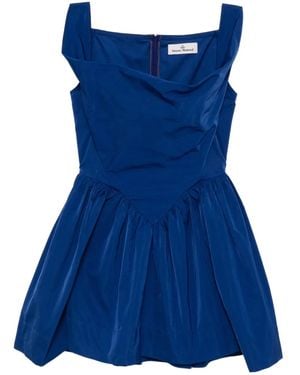 Vivienne Westwood Abito Corto Sunday - Blu