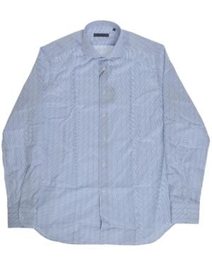 Corneliani Striped Shirt - Blue
