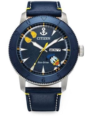 Citizen Reloj Disney Donald Duck De Mm - Azul
