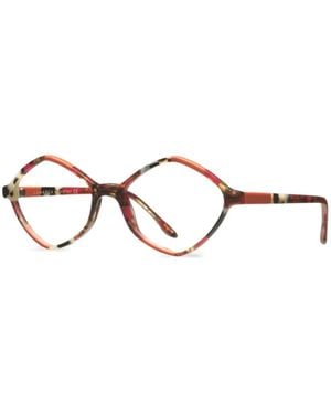 Lamarca Eyewear Bril Met Geometrisch Montuur - Oranje