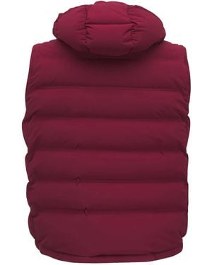 Brunello Cucinelli Puffer Vest - Red