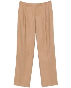 LE SULLY STUDIO Pantalones De Vestir Con Pinzas - Blanco