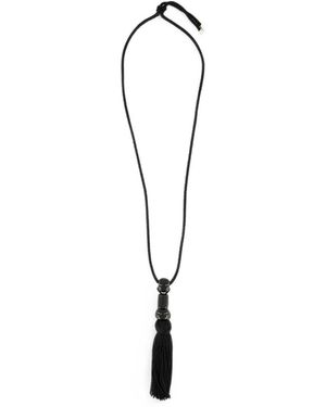 Le Sundial Collana Con Onice - Nero