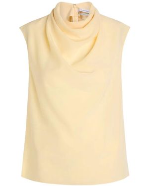 Another Tomorrow Sleeveless Top - Natural