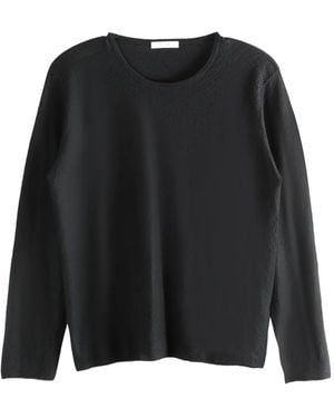 The Row Textured T-Shirt - Black