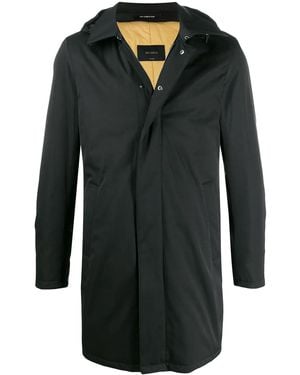 Dell'Oglio Cappotto Con Cappuccio Marvin - Nero
