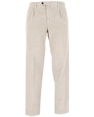 Briglia 1949 Straight Plooibroek - Naturel