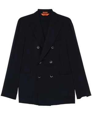 Barena Siroco Double-Breasted Jacket - Blue