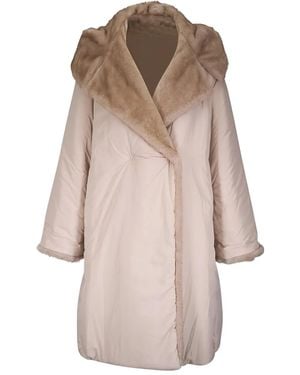 Antonelli Gavi Hooded Coat - Natural