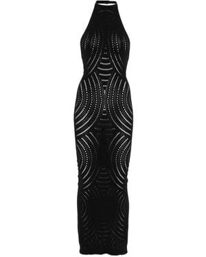 MISBHV Cut-Out Maxi Dress - Black