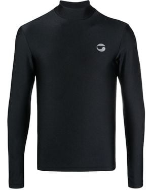 Coperni Chest Logo-Print Detail T-Shirt - Black