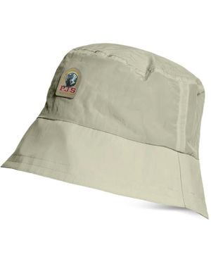 Parajumpers Logo-Patch Bucket Hat - Green