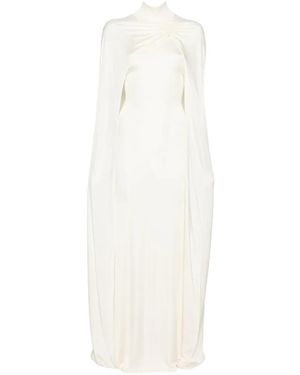 The New Arrivals Ilkyaz Ozel Abito Umay Drappeggiato - Bianco