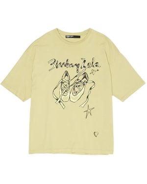 Bimba Y Lola Graphic-Print T-Shirt - Green