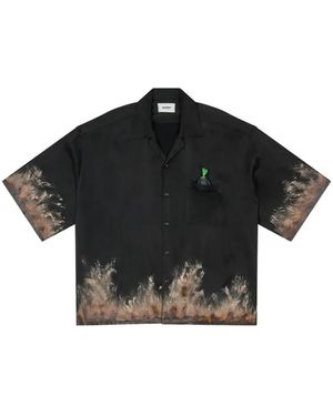 Doublet Printed Pocket Shirt - Black