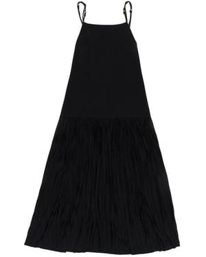 Bimba Y Lola Kleid mit Metallic-Ringen - Schwarz