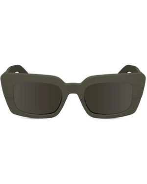 Calvin Klein Gafas De Sol Con Montura Cuadrada - Gris