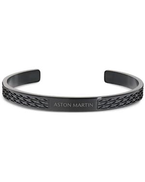 Aston Martin Watches Engraved-Pattern Bangle - White